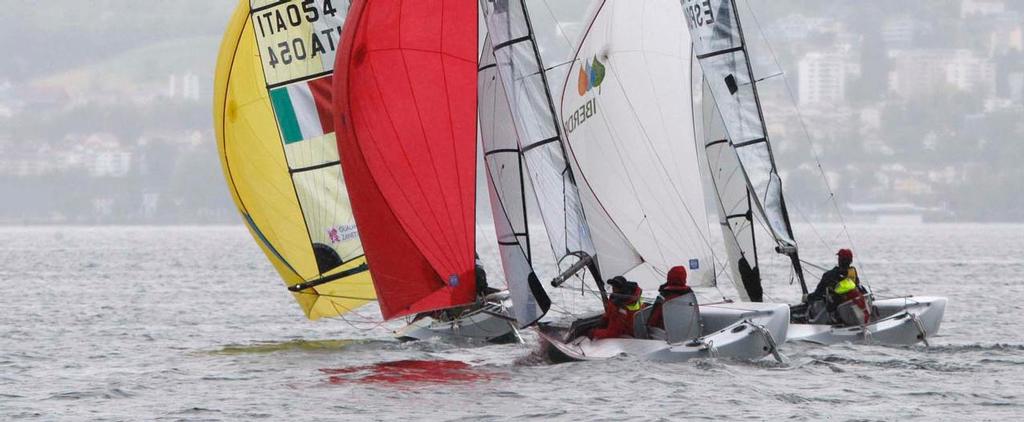 SKUDs - 2013 Access Class European Championships  © sailability.ch